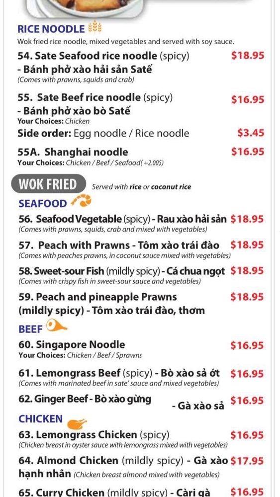 Menu at Brooklyn Tomato restaurant, Spruce Grove