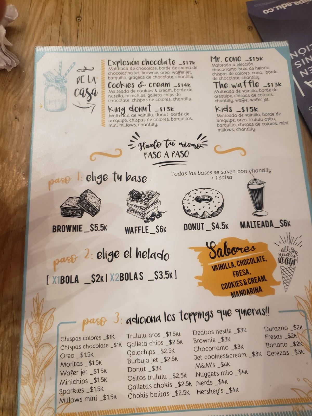 Menu at La Terraza Burgers, wings & ribs, La Estrella