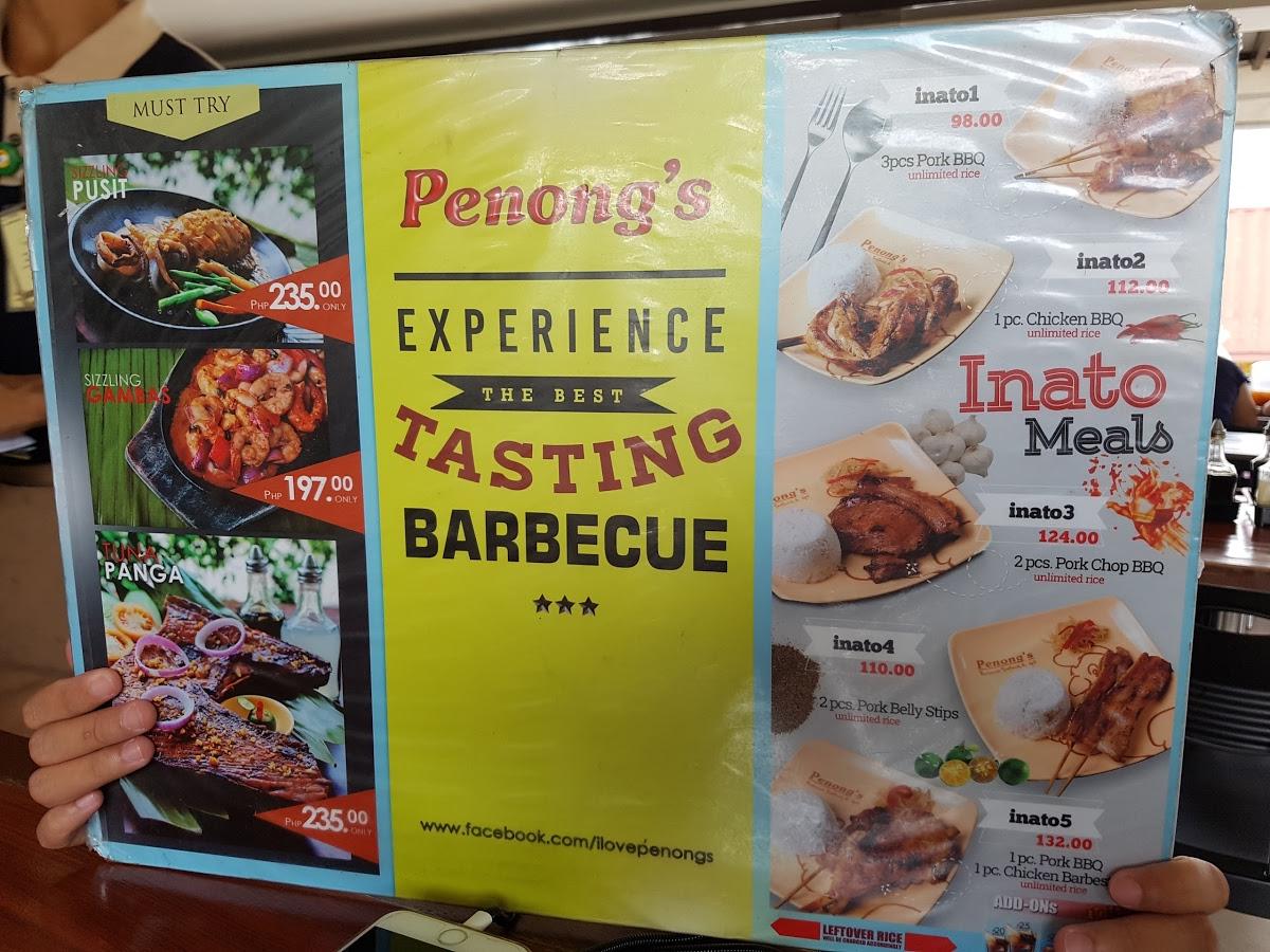 R9d0 Penongs Pork And Chicken Barbeques Menu 