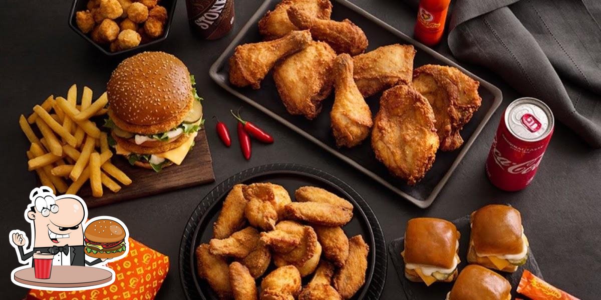 Chicken Licken restaurant, Mahikeng, Carrington St Restaurant menu