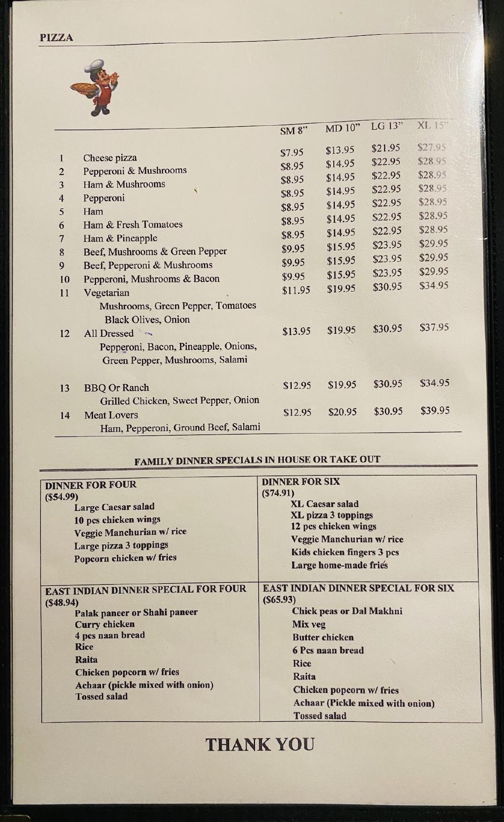 Menu at Milestone Hotel bar and grill + Punjabi Food, Milestone