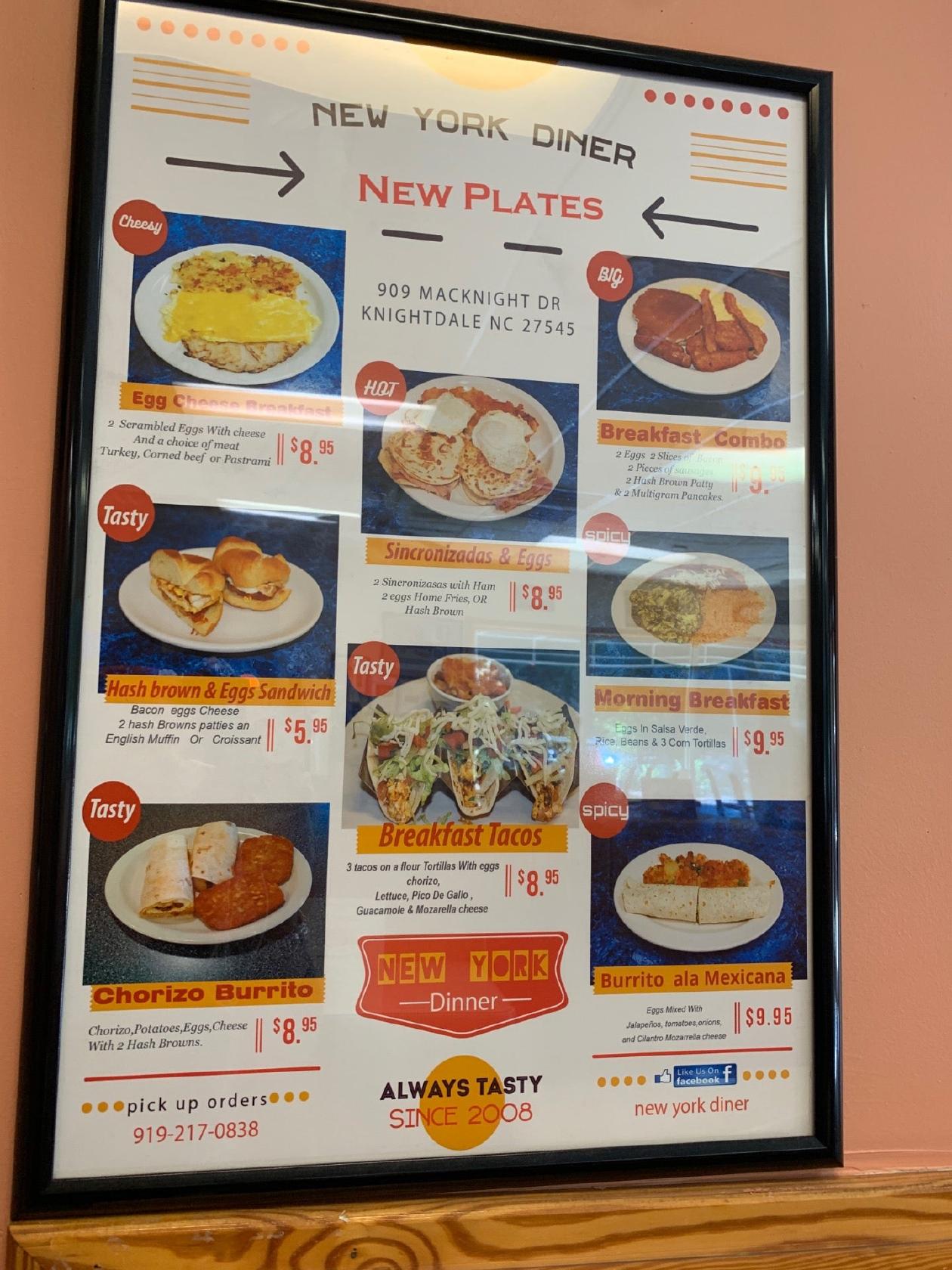 menu-at-new-york-diner-restaurant-knightdale