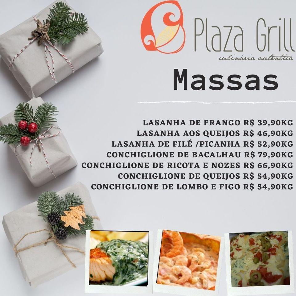 Restaurante Plaza Grill cardápio