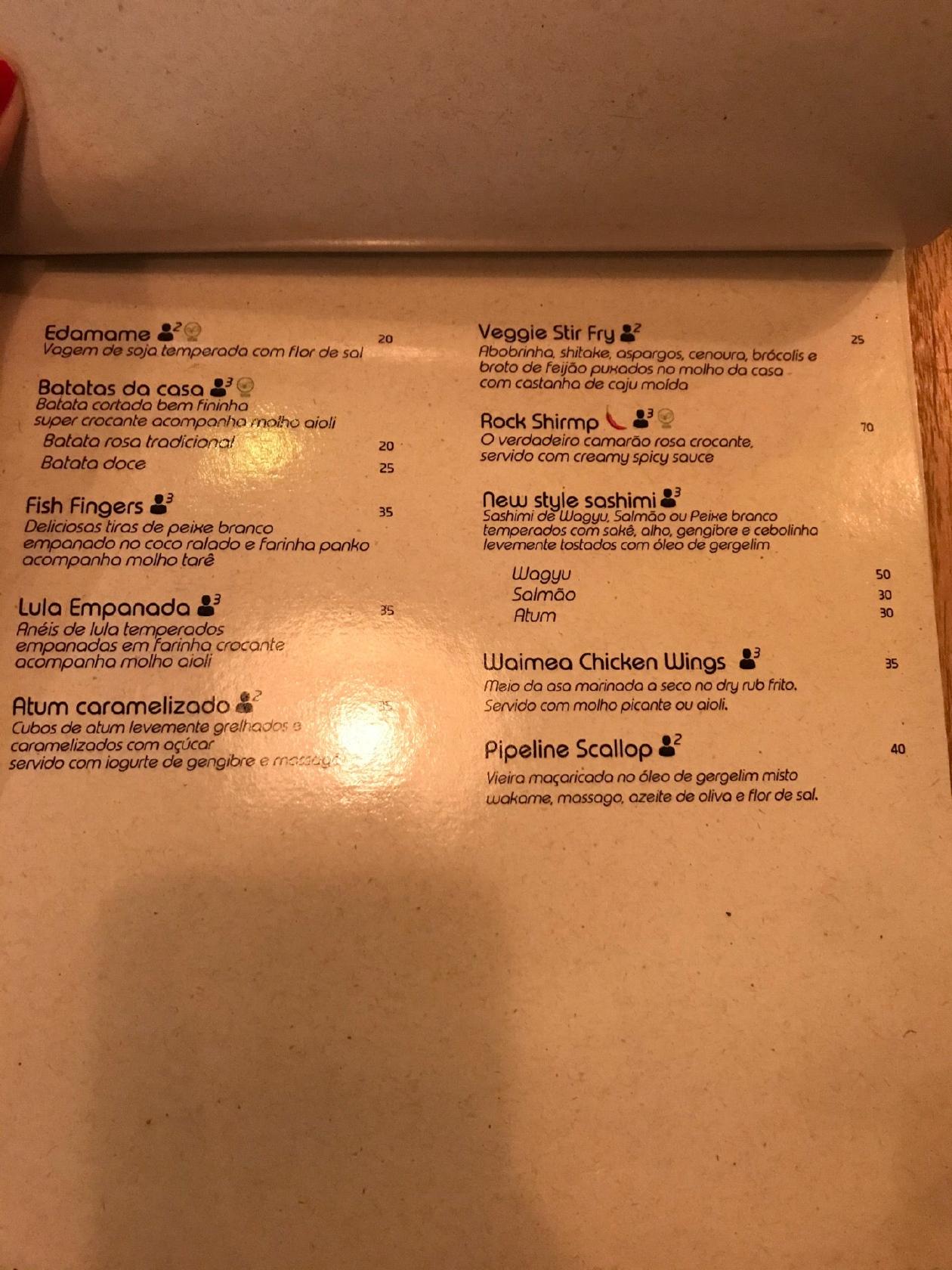 Menu at Maui Poke House Alphaville restaurant, Barueri