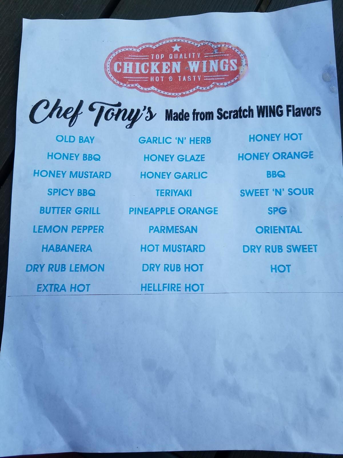 Menu at Pantana Bob's pub & bar, Wilmington