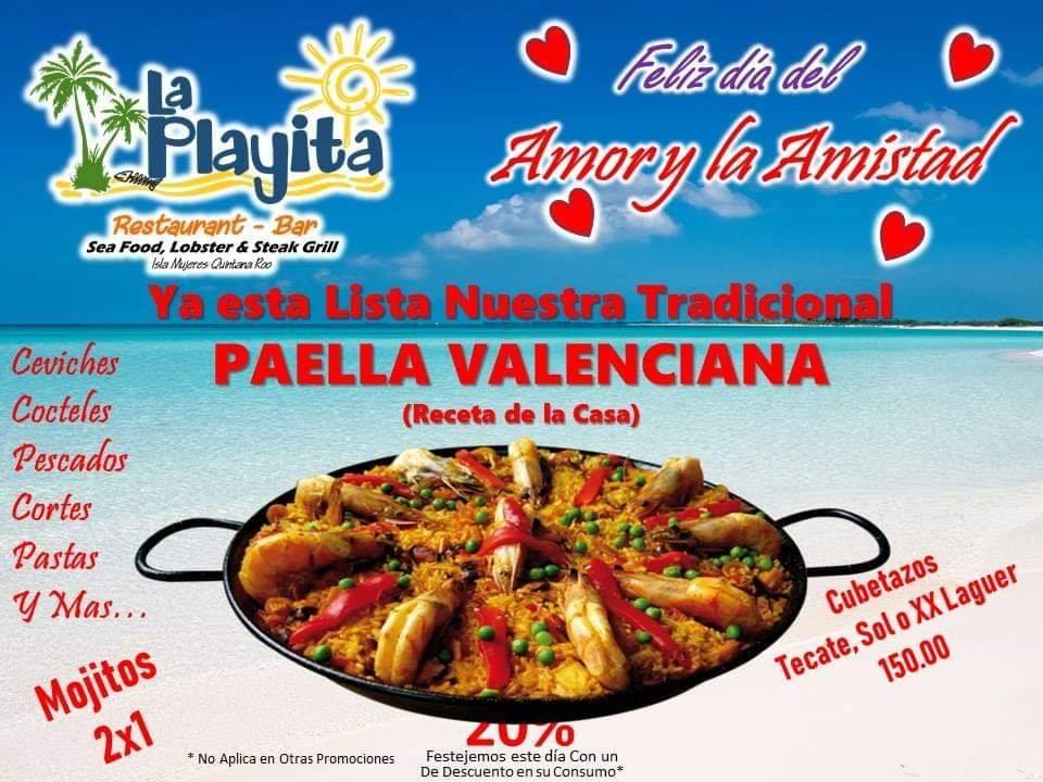 La Playita Restaurant Isla Mujeres, Isla Mujeres - Carta del restaurante y  opiniones