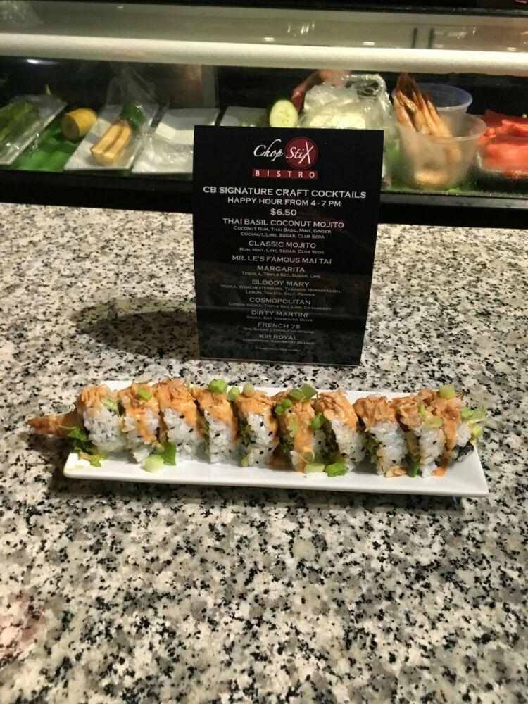 Carta del restaurante Chop Stix Bistro, Gainesville