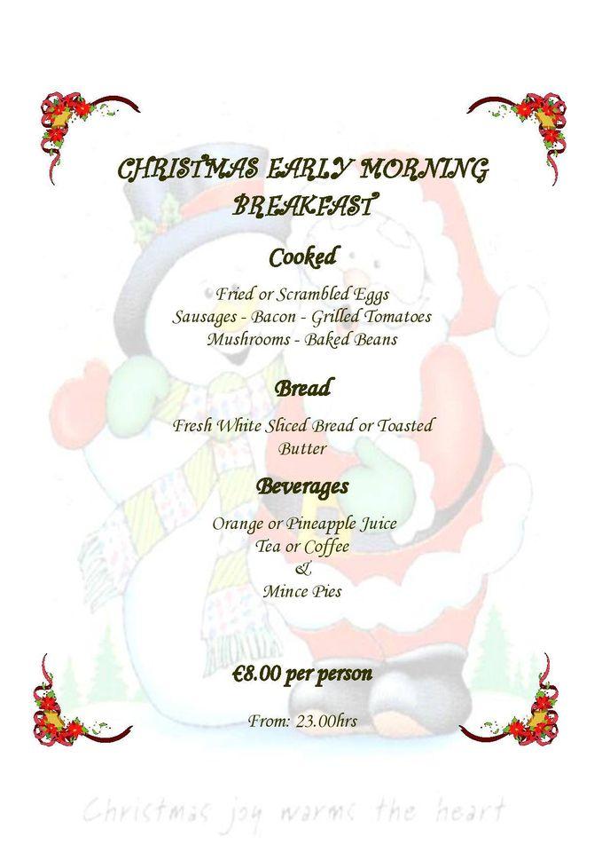 Menu de La Piazza