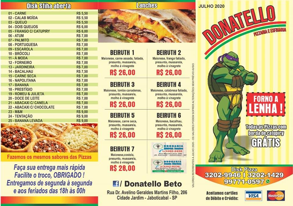 Donatello - Pizzaria e Esfiharia