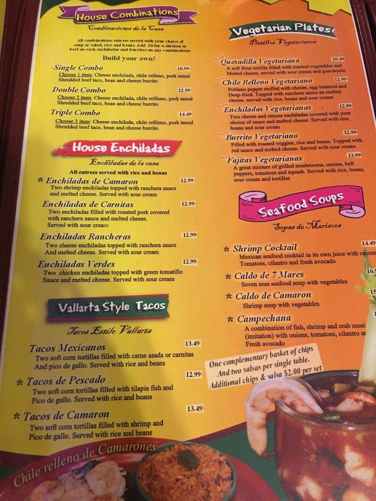 Menu at Casa Perez Mexican Restaurant, Prescott Valley, AZ-69