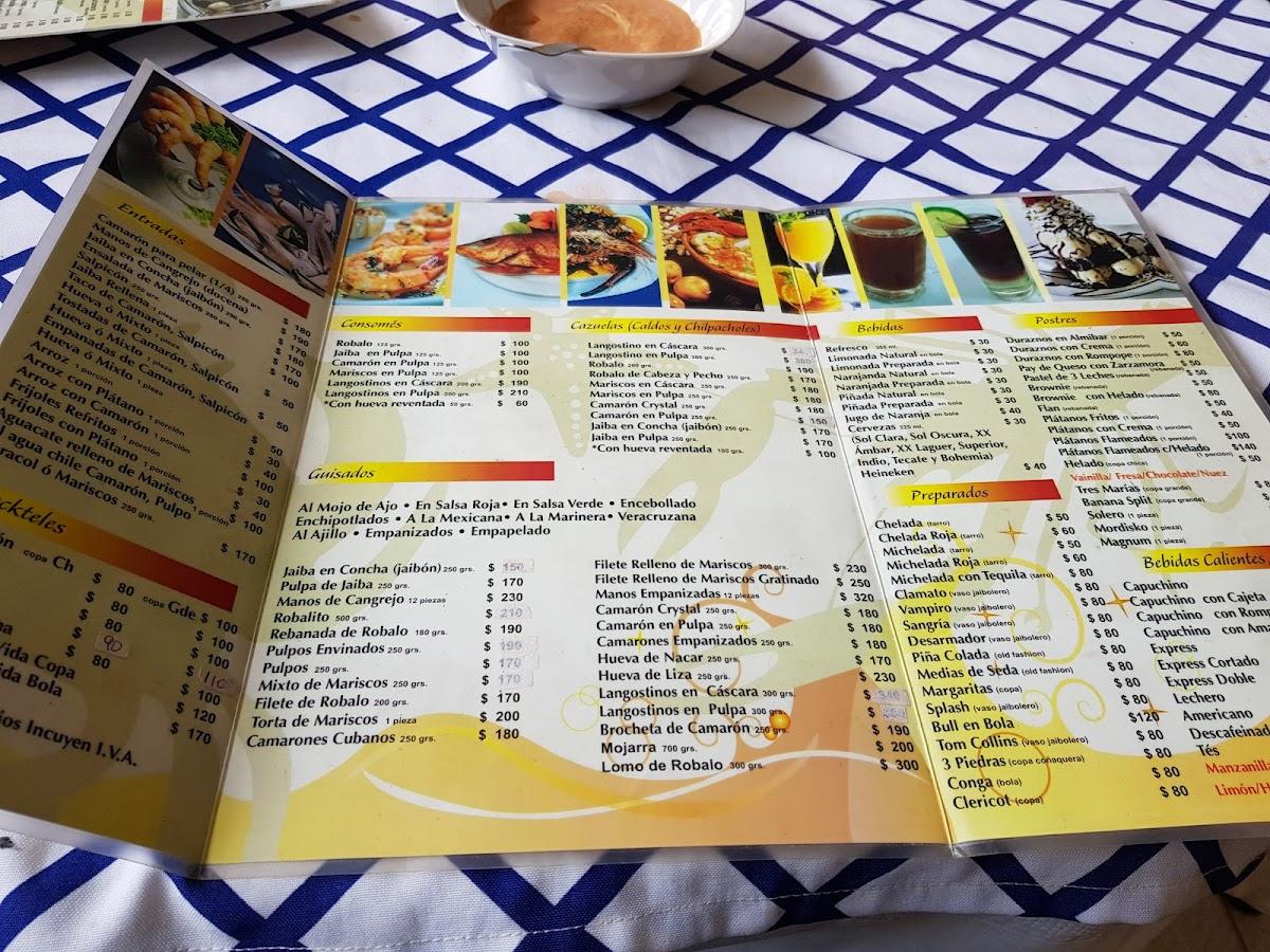 Carta del restaurante Nico´s, Xalapa Enríquez