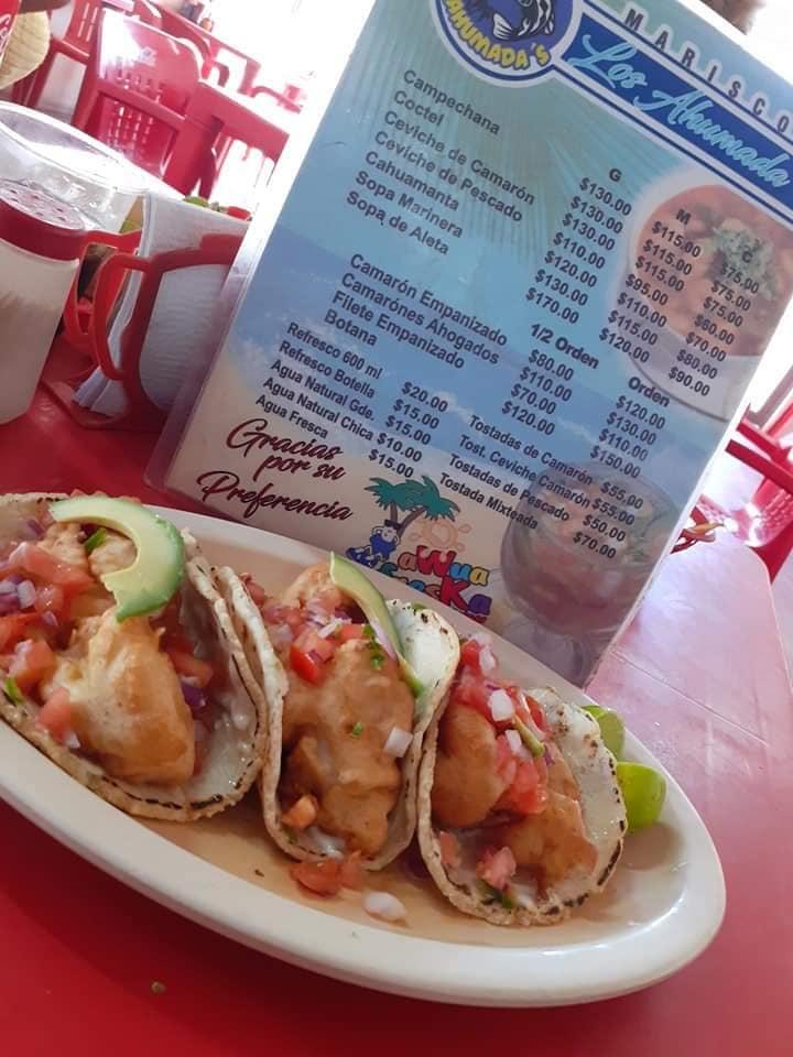 Carta del restaurante Mariscos Los Ahumada, Heroica Nogales