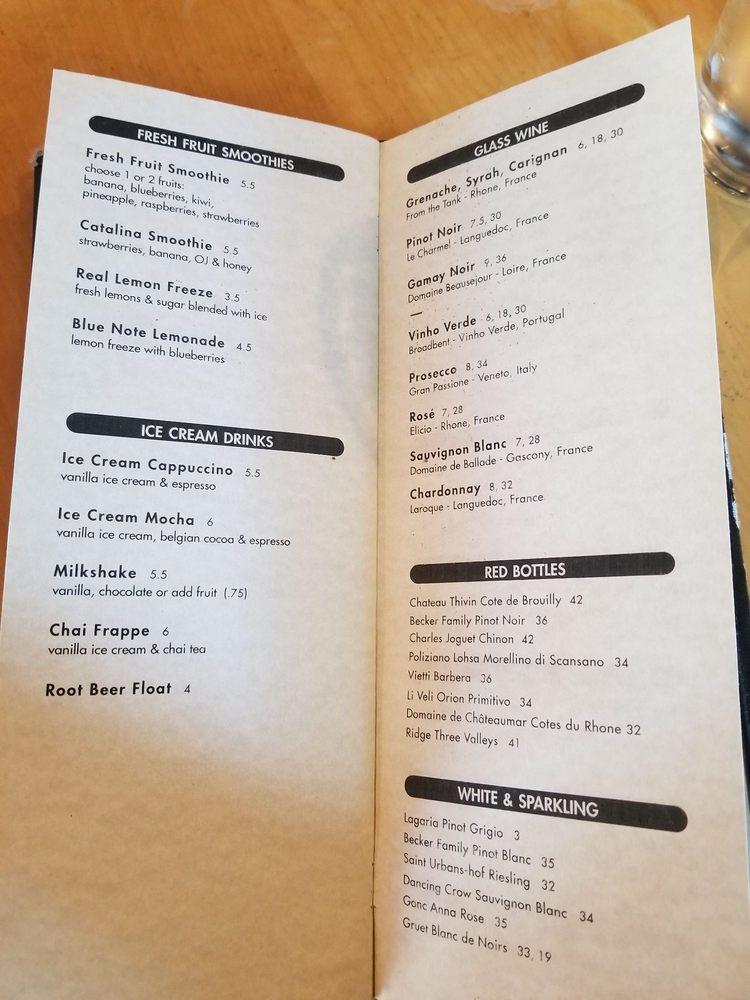 Menu at Stomping Grounds Cafe, Ames