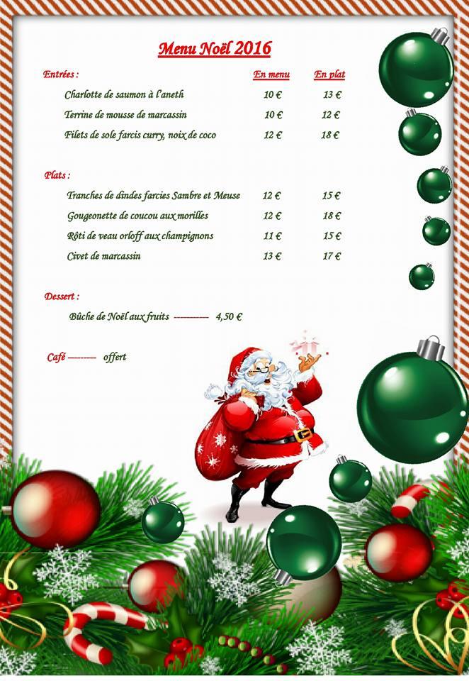 Menu de Snack Factory