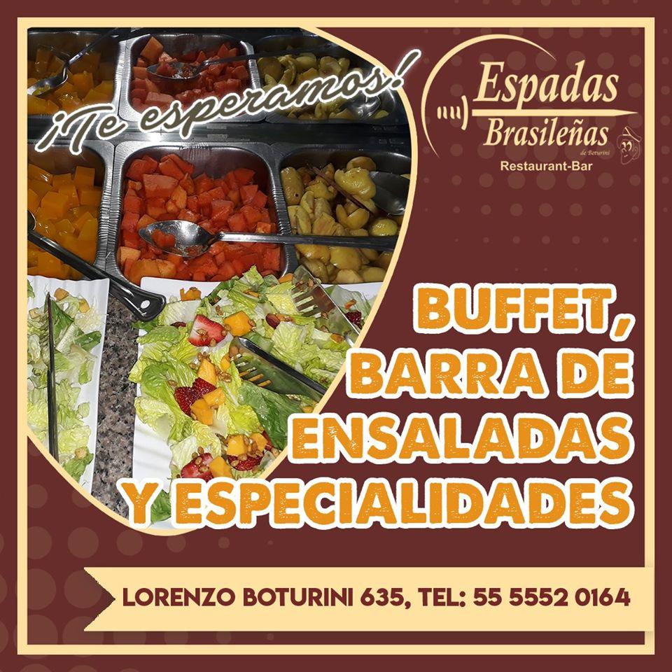 Restaurante Espadas Brasileñas del Boturini, Ciudad de México, Lorenzo  Boturini 635 - Carta del restaurante y opiniones