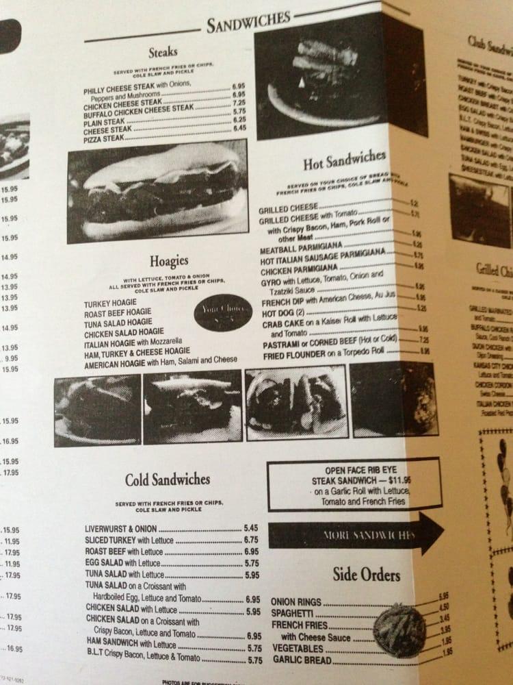 Menu at Swedesboro Diner restaurant, Swedesboro