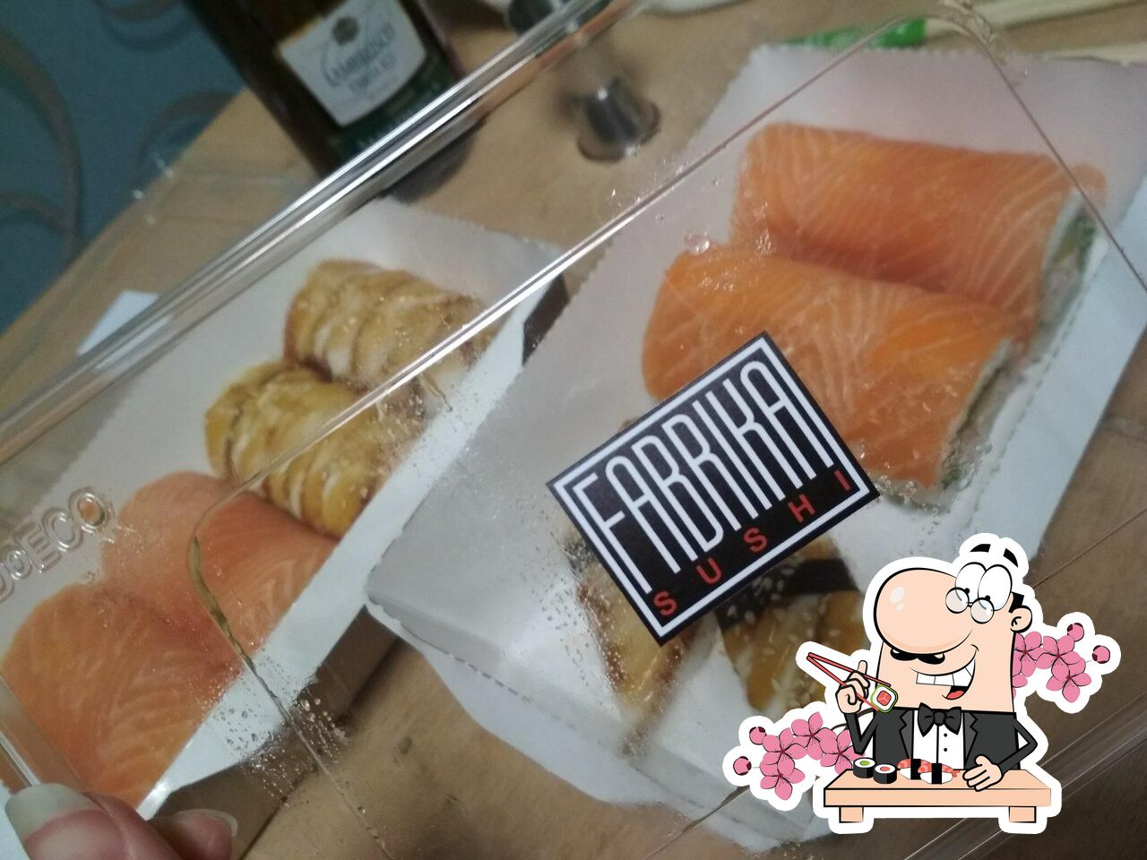 Ресторан Fabrika sushi, Мурино - Меню и отзывы о ресторане