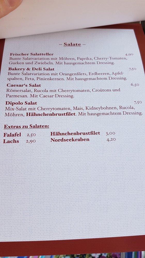 Speisekarte von Bakery & Deli, Hamburg, Erdkampsweg 51