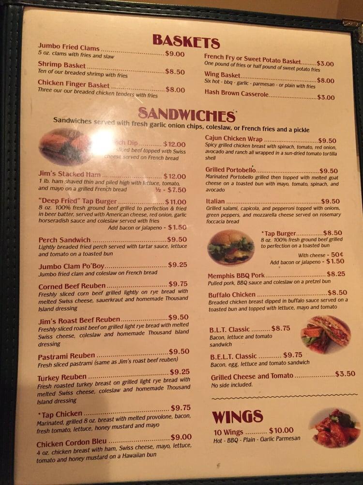 Menu at Baroda Tap and Grille, Baroda