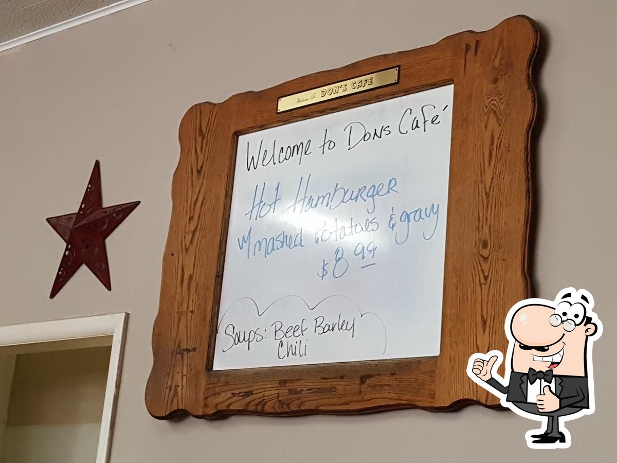 Don's Cafe in Morris Restaurant menu and reviews