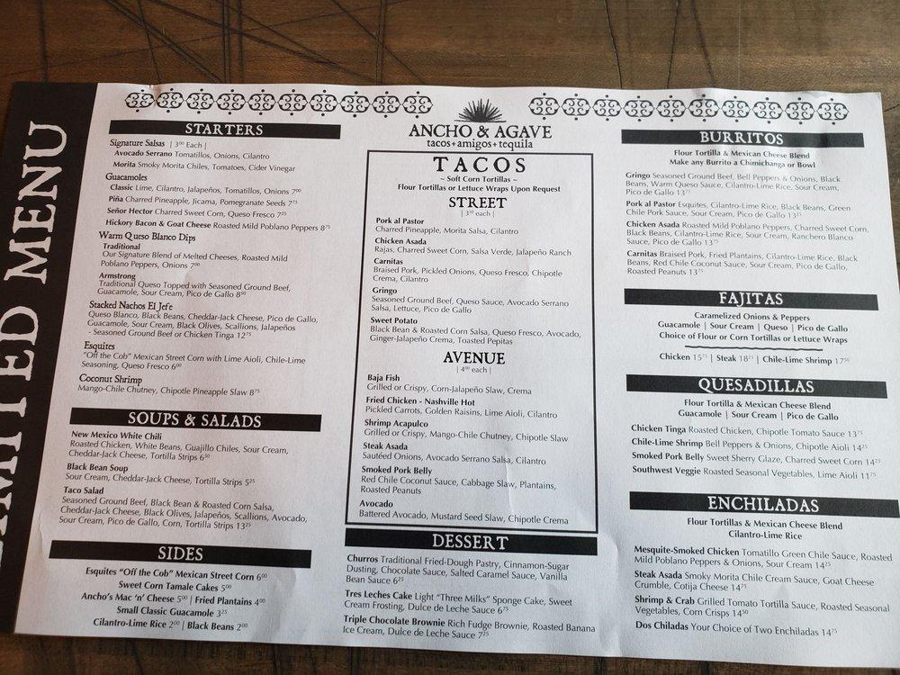 menu-at-ancho-and-agave-restaurant-middleton