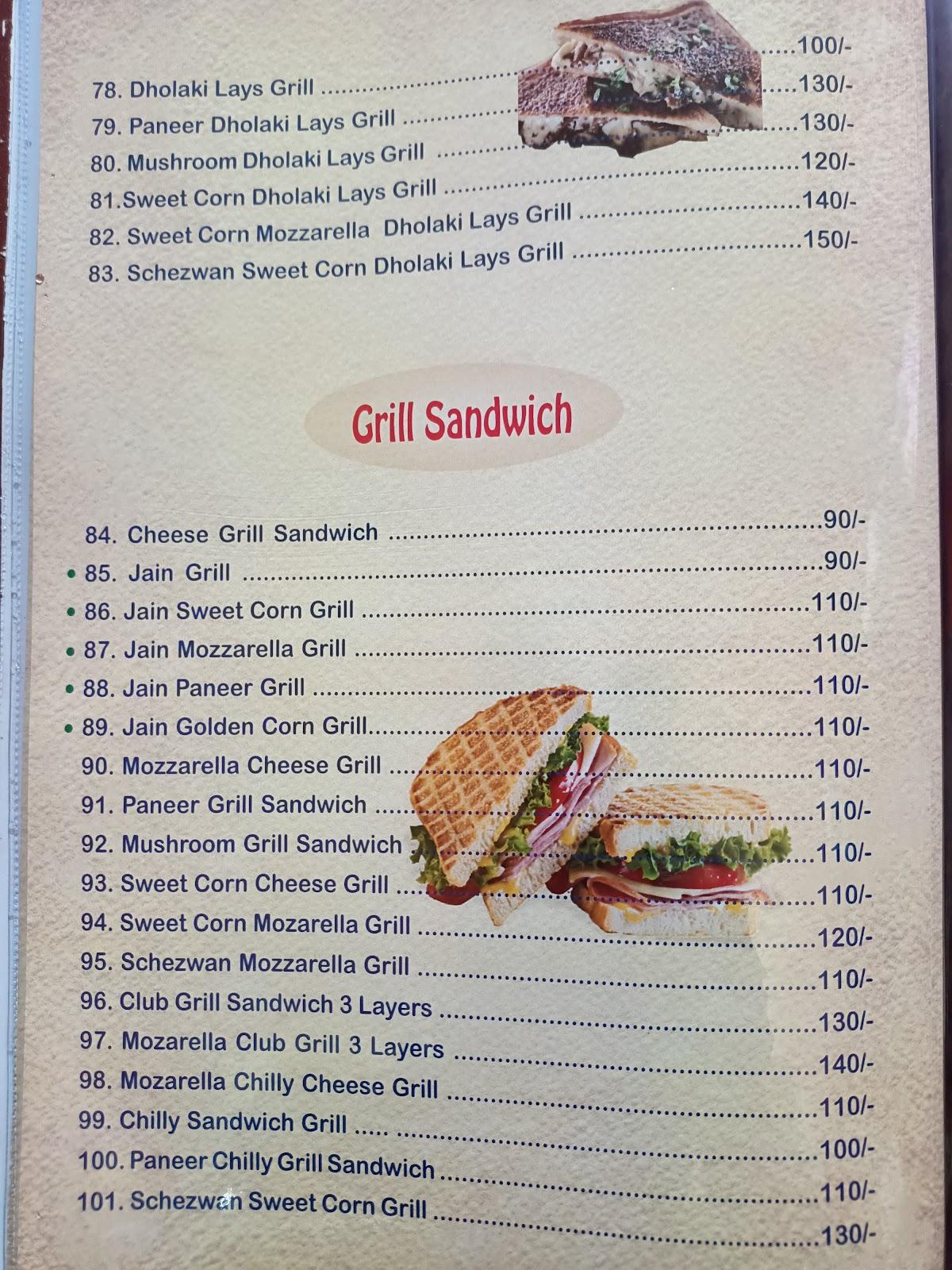 Menu at Galaxy Pizza, Badlapur