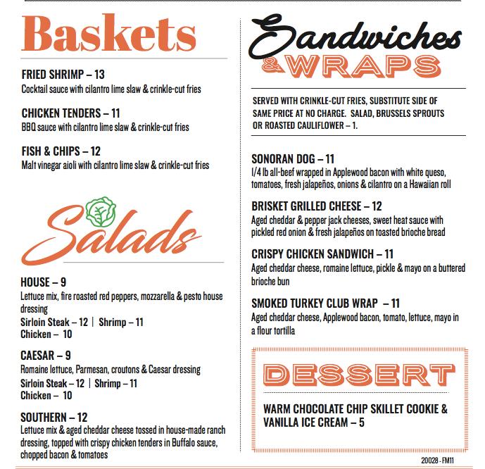 Menu at The Brass Tap pub & bar, Towson, 825 Dulaney Valley Rd