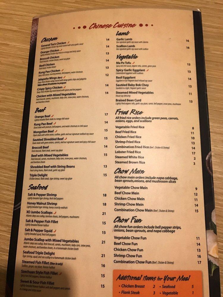 Menu at J J Sushi restaurant, Murrieta