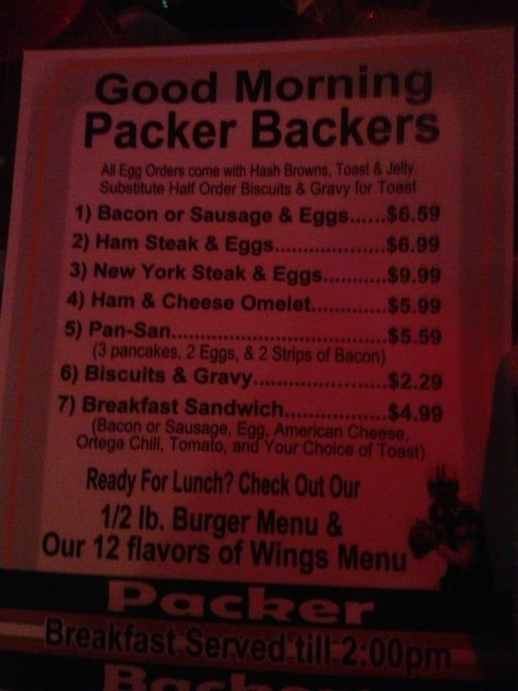 Menu at Rum Runner Lounge Wed. pub & bar, Las Vegas, E Tropicana Ave 7