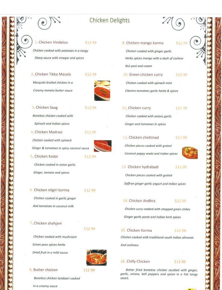 the view cafe and restaurant mysore menu