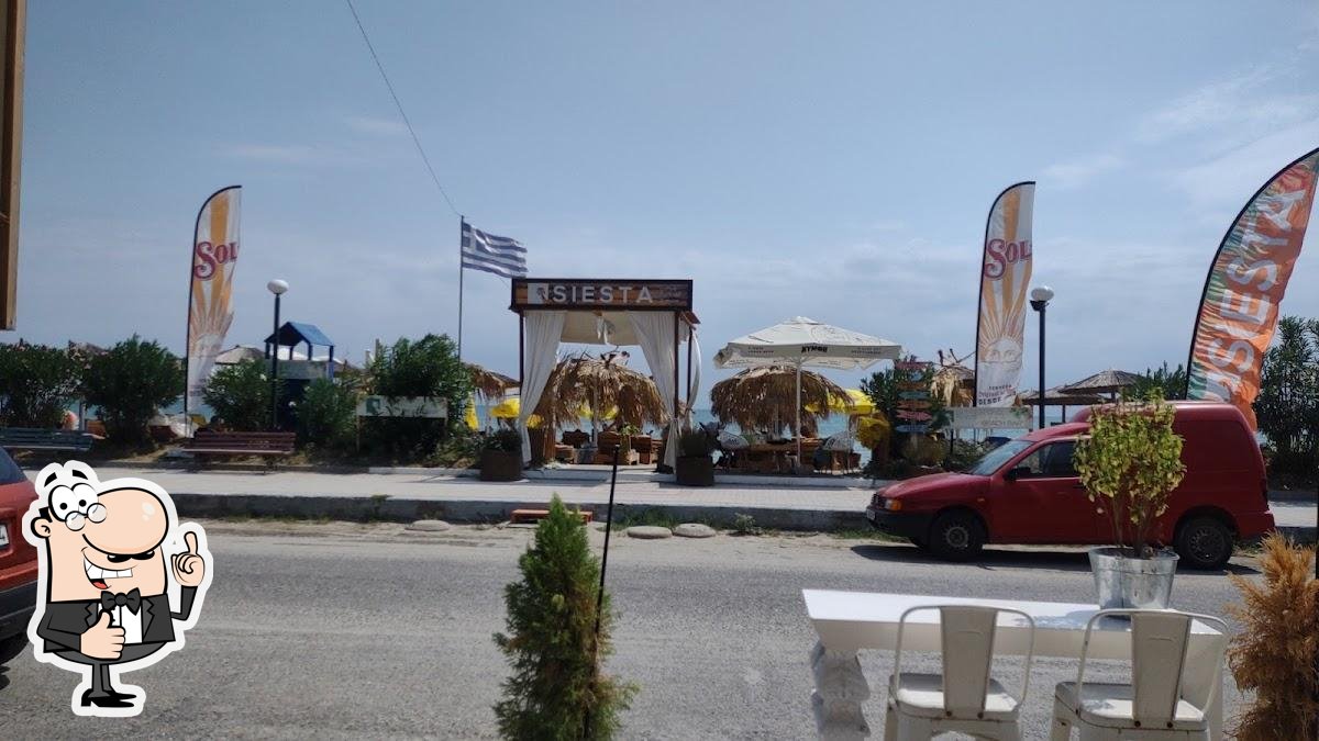 Siesta beach bar (Paralia), Paralia - Restaurant menu, prices and reviews