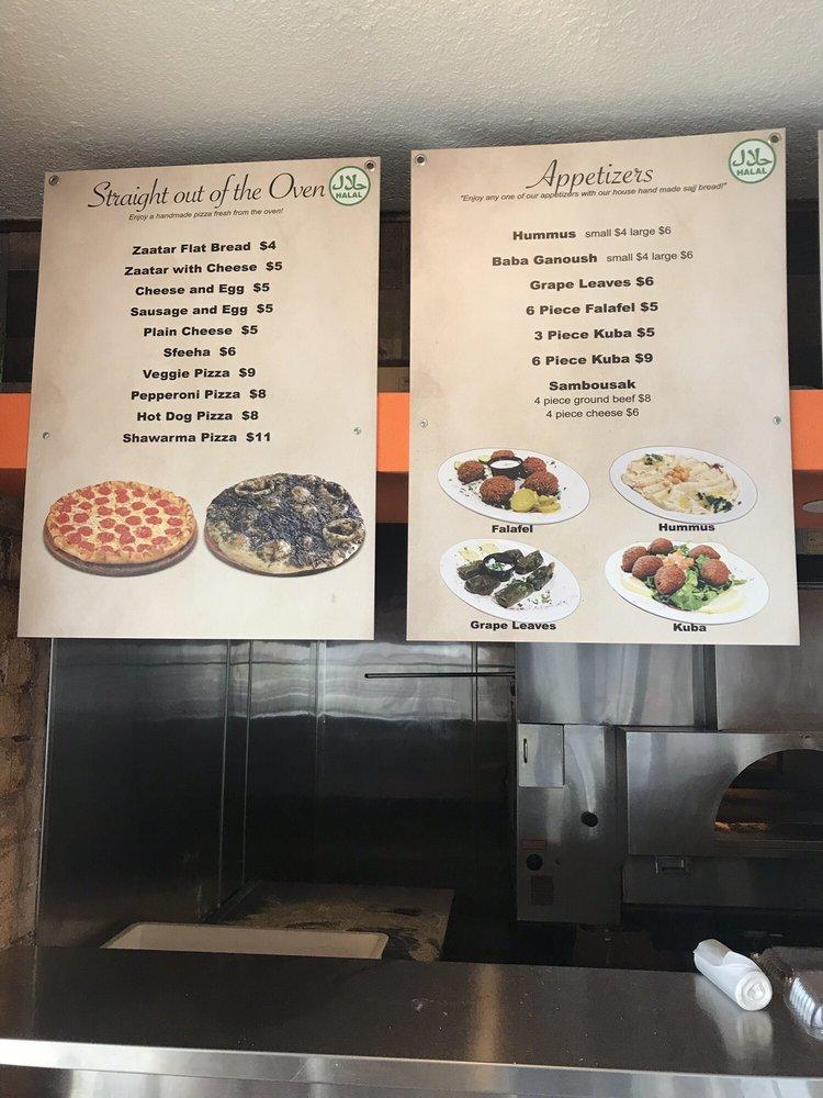Menu at Shawarma House restaurant, Garden Grove
