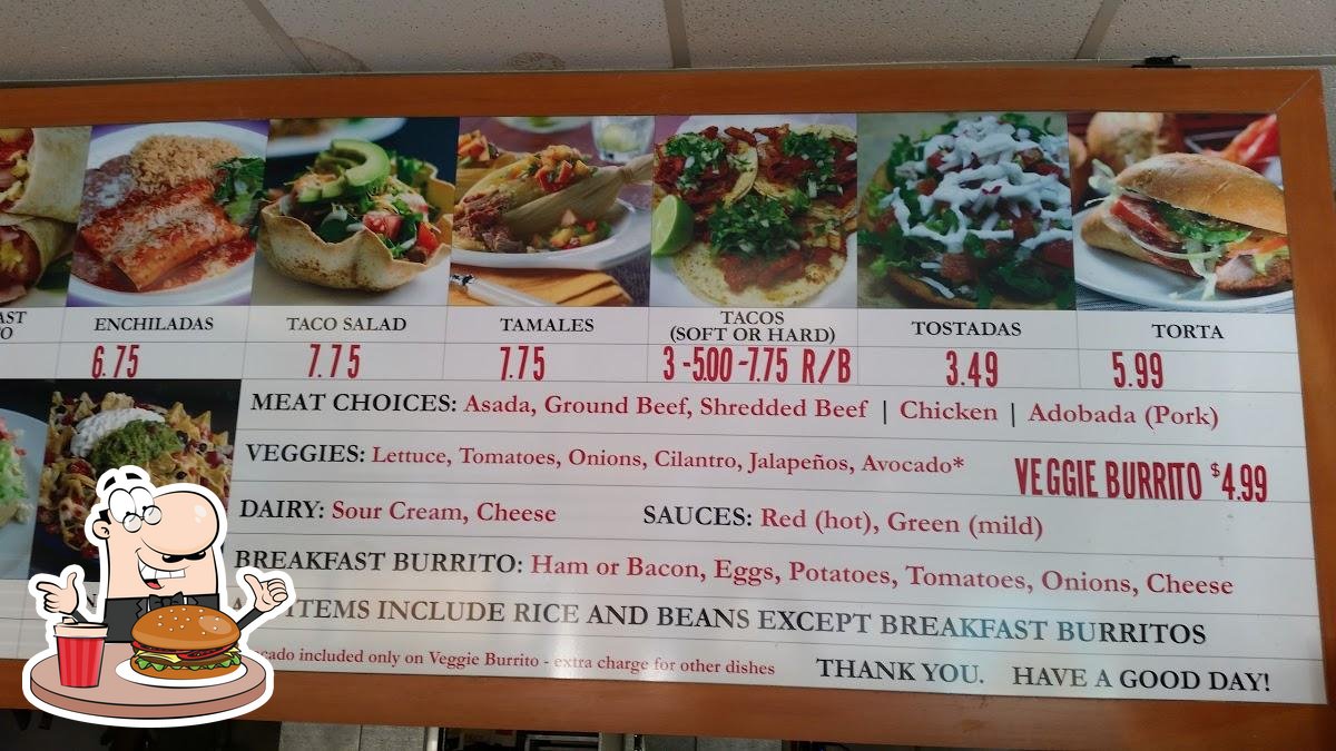 The Burrito King, 505 32nd St in Bellingham Restaurant menu and reviews