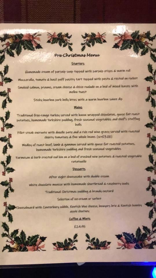 Menu at The Bell Inn pub & bar, Hythe, 1 Seabrook Rd