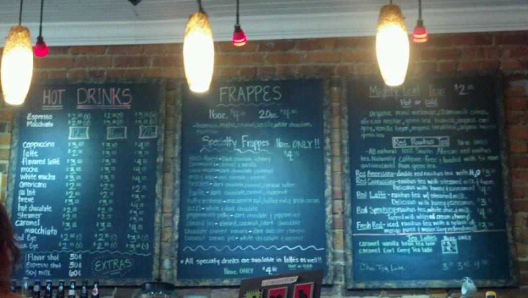 Menu at Common Grounds Coffee House & Desserts, Apex
