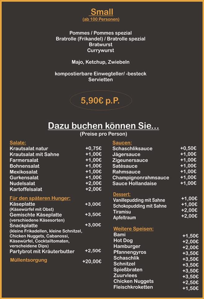 Speisekarte von Grill Shop on Tour restaurant, Gangelt