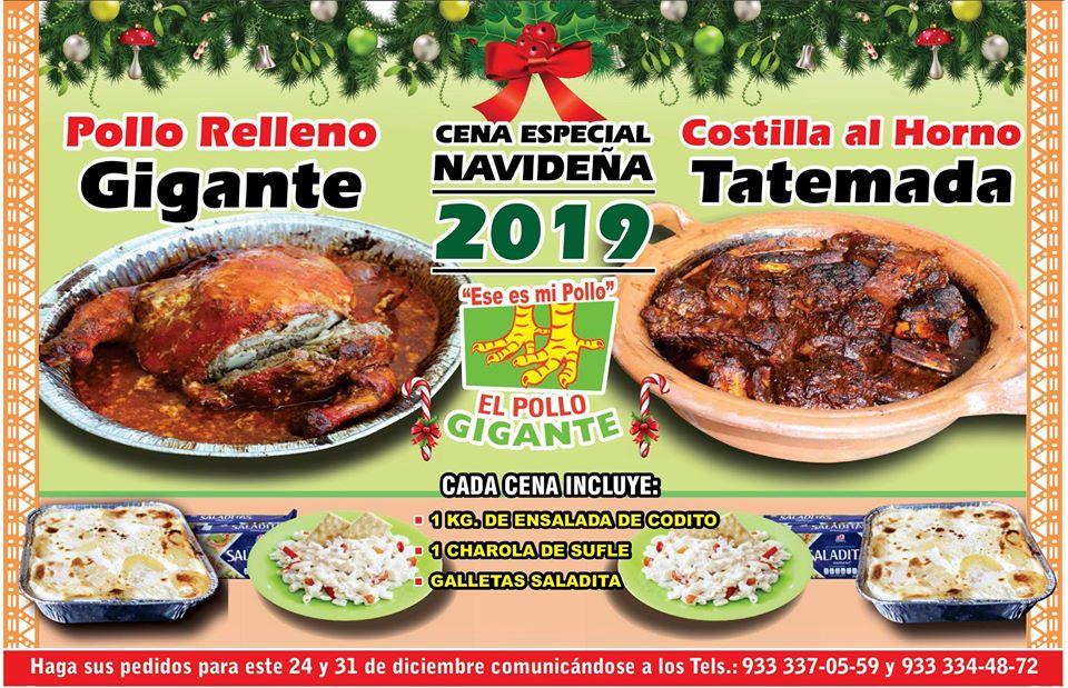 Carta del restaurante Pollo Gigante De Paraíso, Paraíso