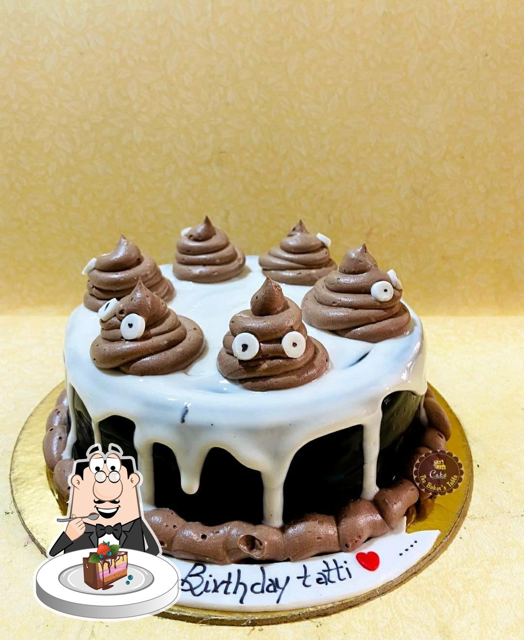 Poop Theme Cake 😇 - The Sweet Tooth By: Rena G. | Facebook