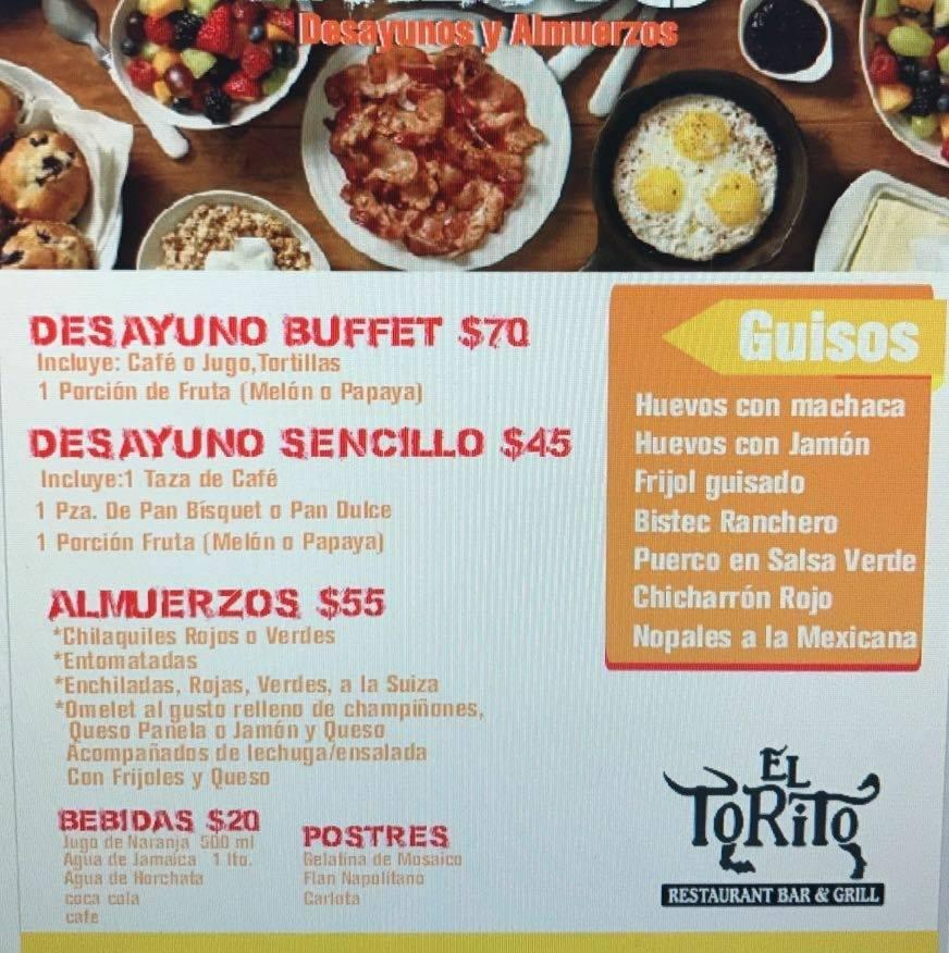 Descubrir 55+ imagen menu de buffet para desayunos Viaterra.mx