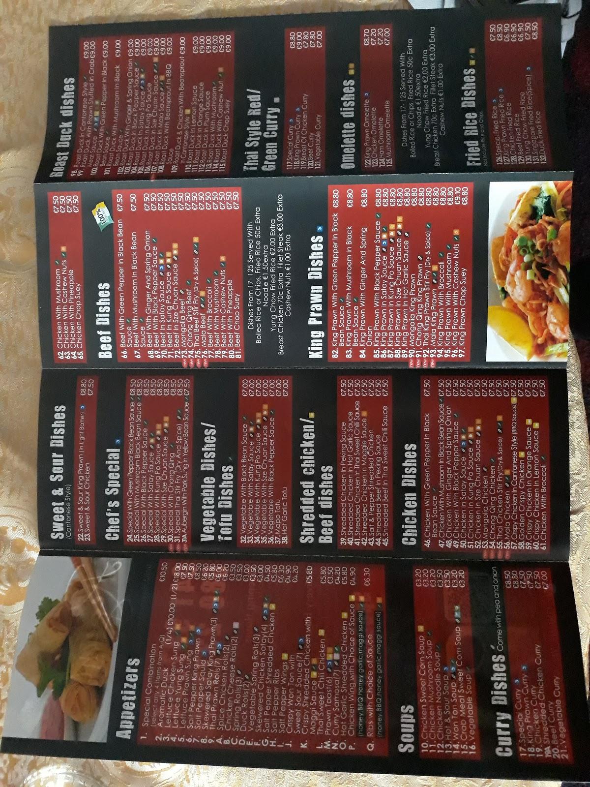 Menu at Mela Asian Food & Bubble Tea restaurant, Drogheda