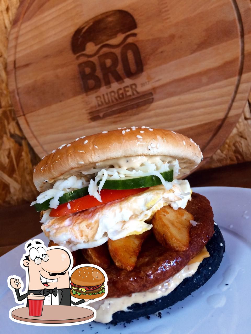 Кафе Bro Burger, Буденновск, проспект Энтузиастов - Меню и отзывы о  ресторане