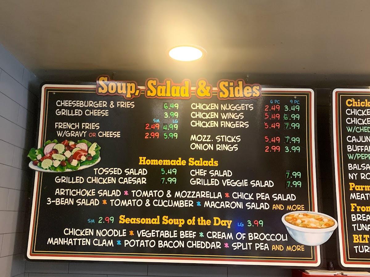 Menu at Henrys Delicatessen & Catering restaurant, Clifton