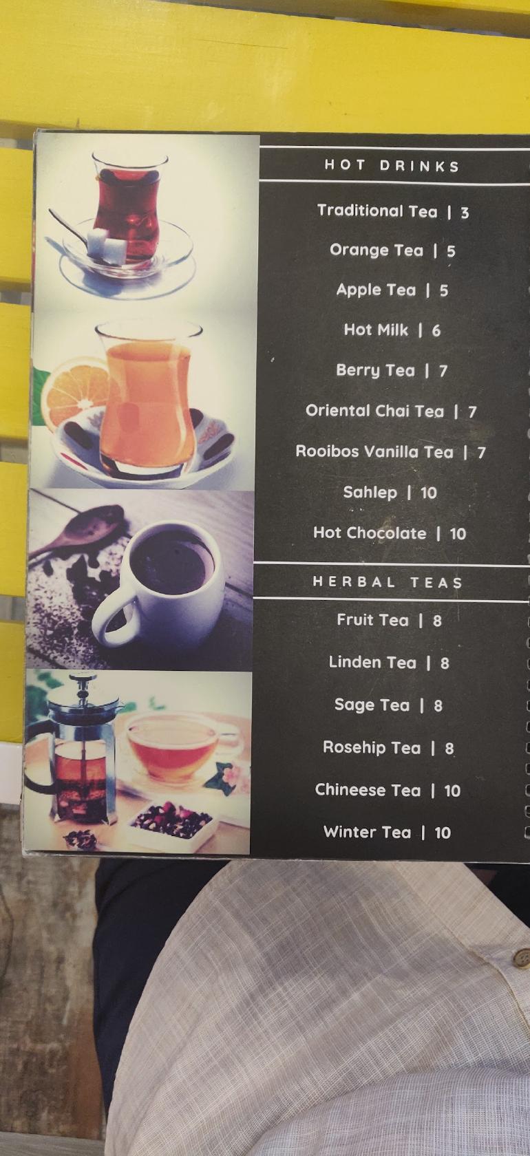Menu at Cafe Berry, Istanbul, Ömer Hayyam Cd. No 22/A