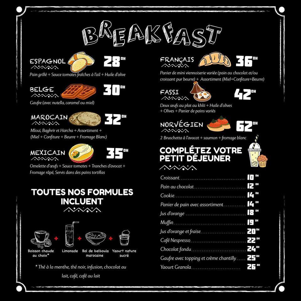 Menu de Burrito Factory