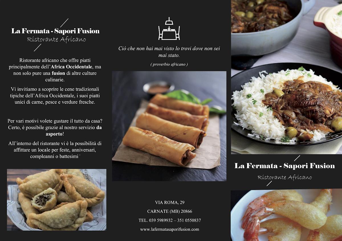 Menu di Ristorante La Fermata 