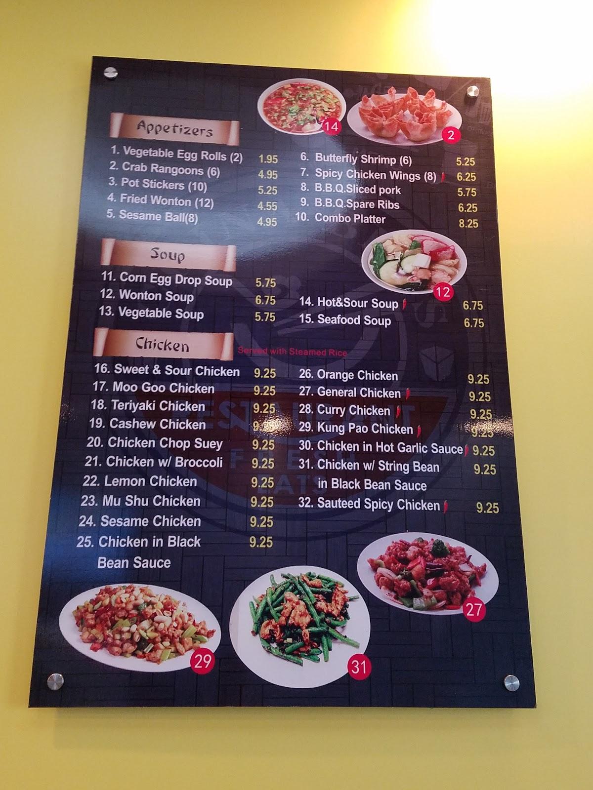 Menu at CHINA BROS restaurant, Menifee