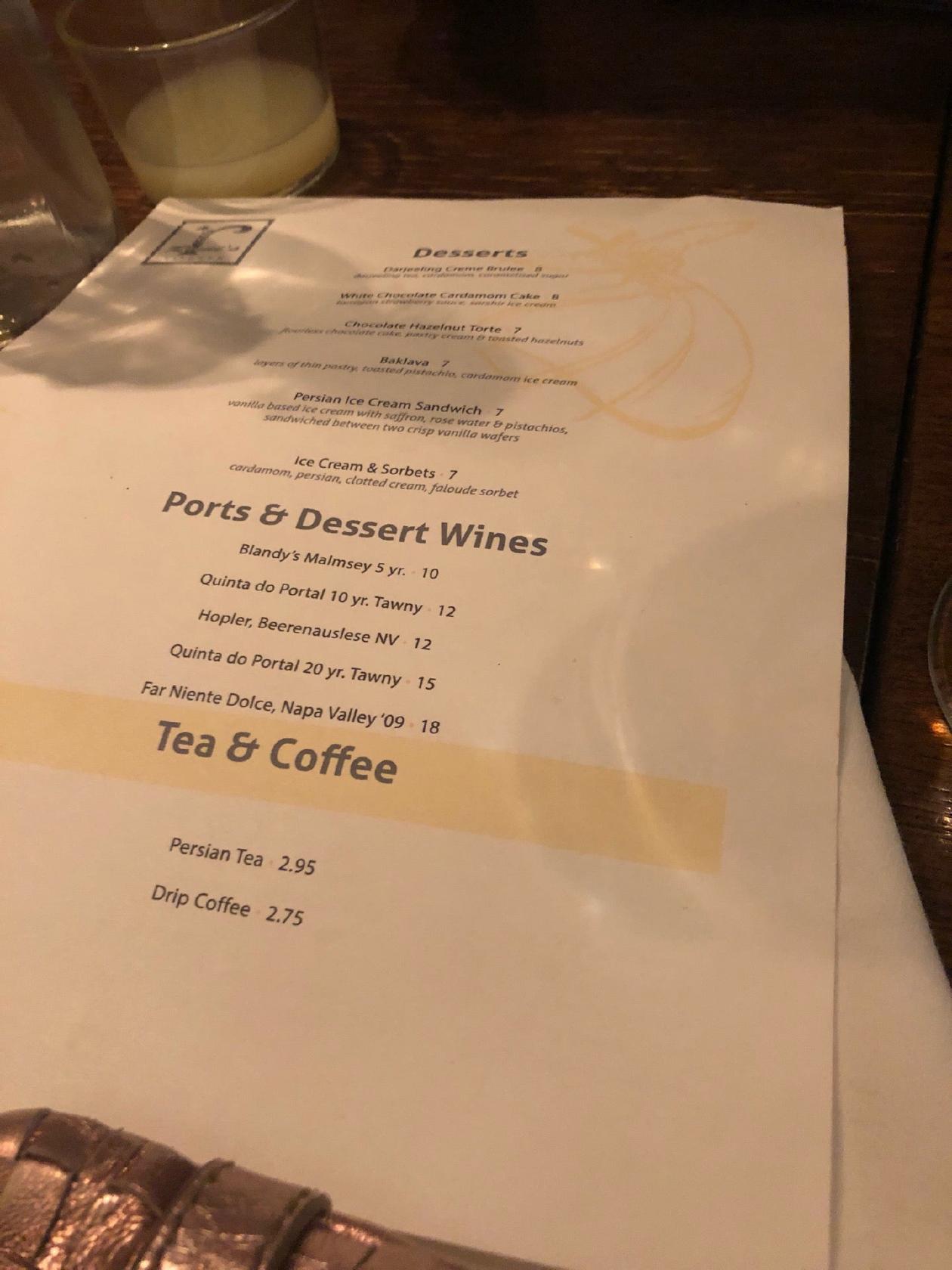 Menu at Rumi's Kitchen pub & bar, Atlanta