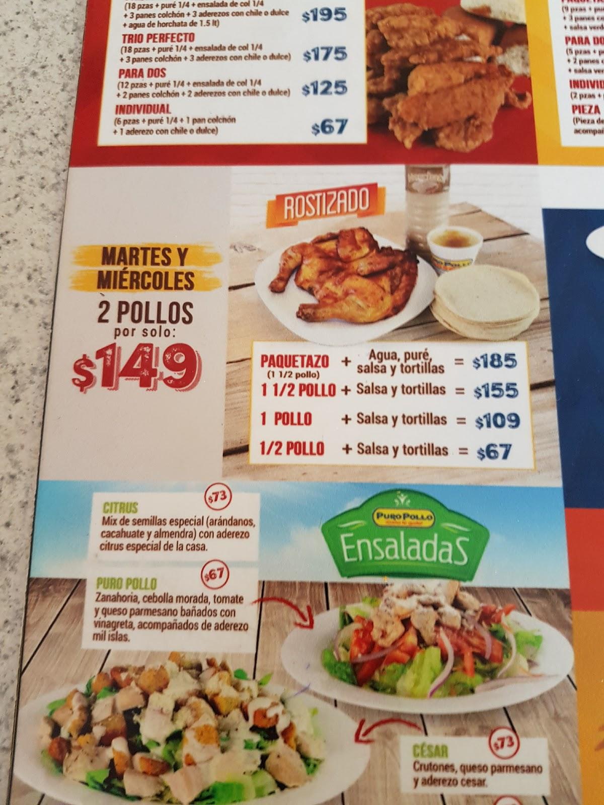 Restaurante Puro Pollo Playa Sur, Mazatlán, Av. Miguel Alemán 301 - Carta  del restaurante y opiniones