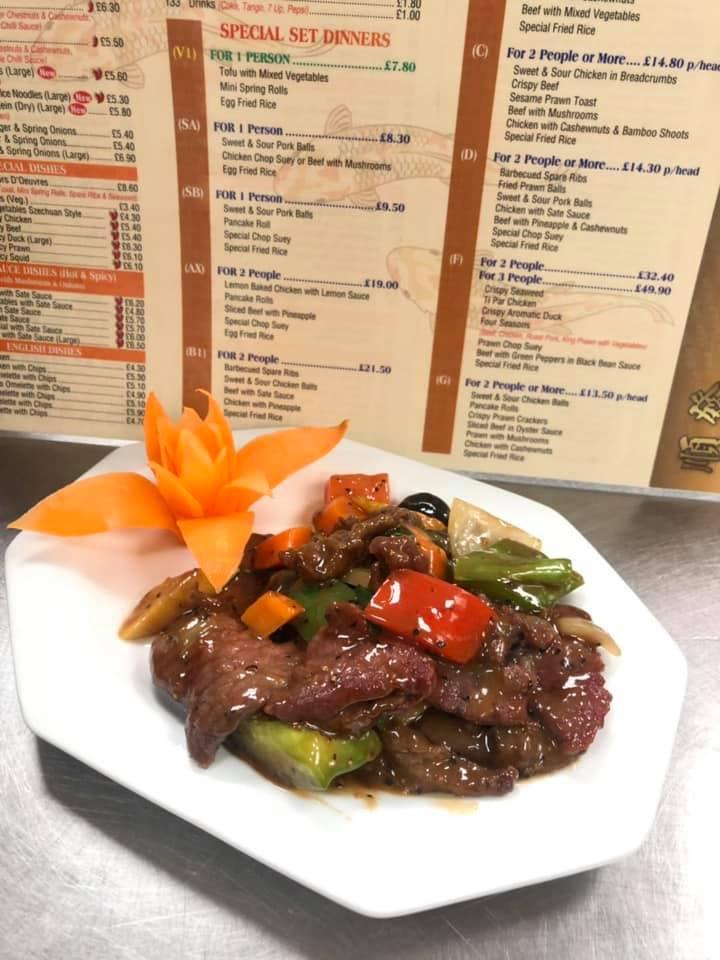 Menu at Wan Ying House Chinese Takeaway fast food, Stanwell