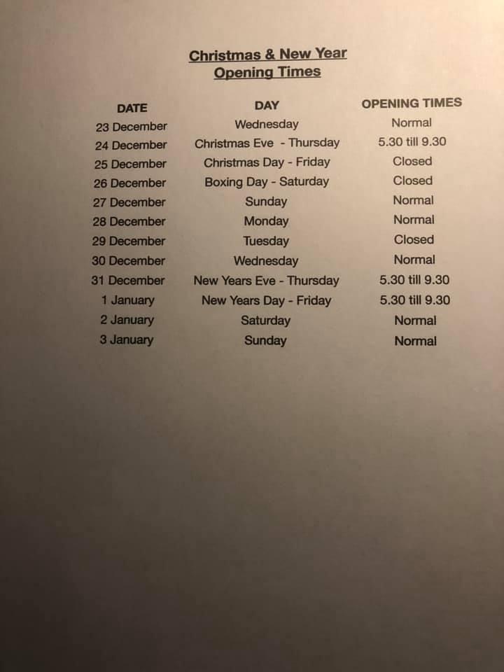 Menu at Dragon House fast food, Llanharan